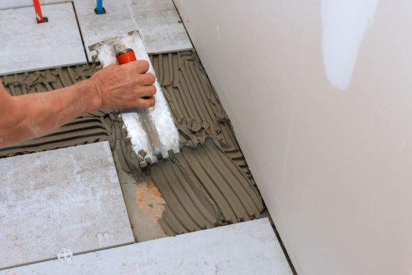 Professional Bathroom Floor Renovation